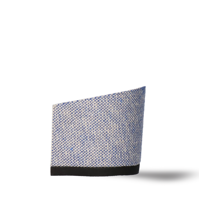 【4.5cmヒール】Noor(ヌール) Fabric Blue